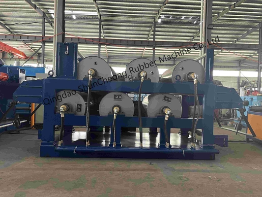 China Batch Off Unit / Rubber Sheet Cooling Machine With CE&ISO